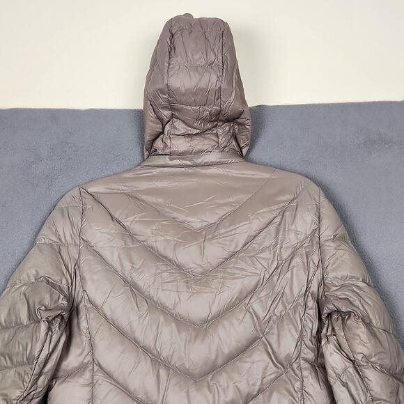 Calvin Klein Jacket Womens Small Packable Lightweight Down Hooded Puffer - Picture 7 of 15